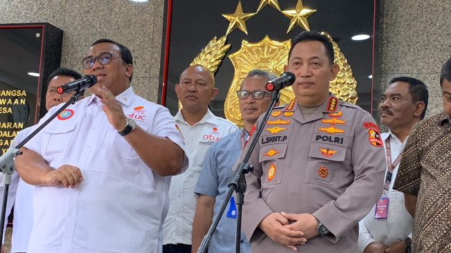 Serikat Buruh Menghadap Kapolri, Ucapkan Terima Kasih Diberi Ruang Berpendapat