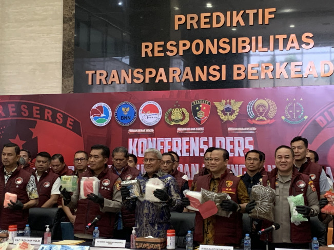 Polri Ungkap 80 Kasus Narkoba Jaringan Internasional Periode September-Oktober, 136 Orang Jadi Tersangka