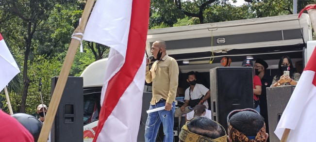 Merah Putih Bergerak Minta Ketua Joman Dicopot dari Komut BUMN