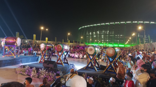Takbiran di JIS, Warga: Alhamdulilah Jakarta Punya Stadiun Kelas Internasional