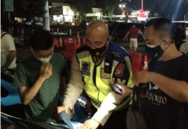 Polisi Tangkap Pelaku Balapan Liar di Jalan Asia-Afrika Senayan