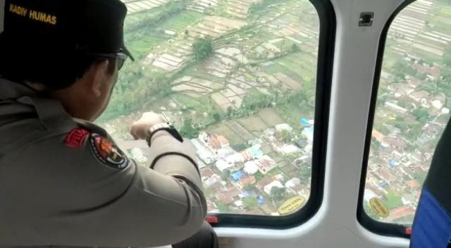 Pantauan Udara, Banyak Wilayah Belum Tersentuh Bantuan Akibat Gempa Cianjur