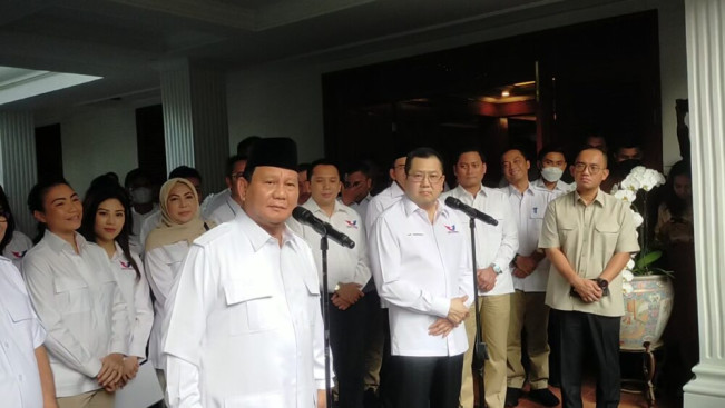 Prabowo dan Hary Tanoe Bertemu di Kertanegara Bahas Koalisi