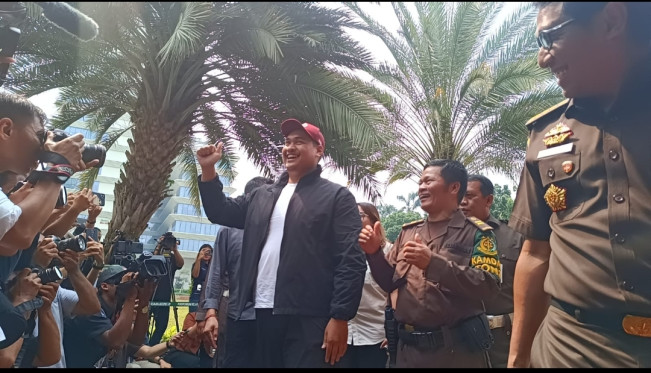 Ini Penampakan Menpora Dito Ariotedjo Saat Tiba di Kejagung