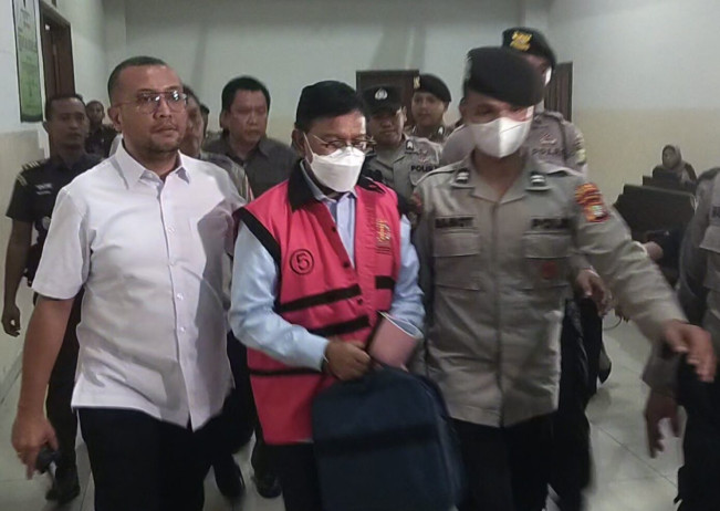 Hakim Tolak Eksepsi Johnny G Plate, Sidang Korupsi BTS Kominfo Dilanjutkan