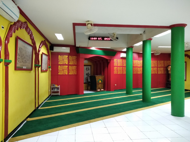 Kentalnya Nuansa Oriental di Masjid Lautze