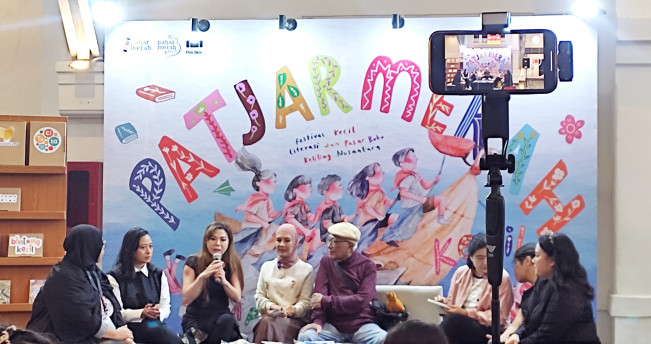 Patjarmerah Kecil: Pentingnya Regenerasi Cerita anak, Ekosistem Harus Saling Dukung