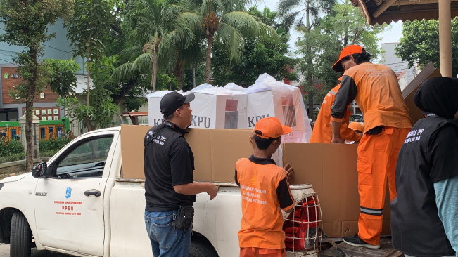 H-1 Pencoblosan KPU Jakarta Mulai Gerak Pendistribusian Hingga Loksus di Lapas dan Rutan