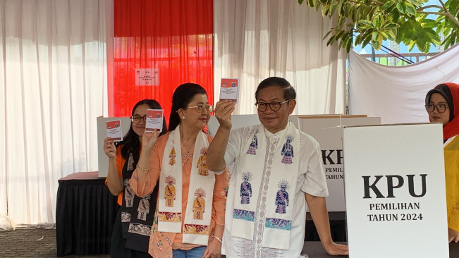 Pramono-Rano Menang Telak di TPS Pramono di Cipete