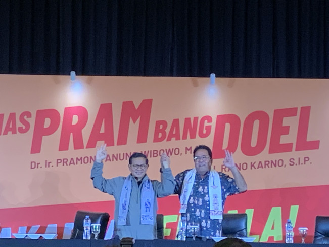 Pramono-Rano Unggul Dalam Quick Count, Pendukung : Mulyono Kalah Mulyono Kalah
