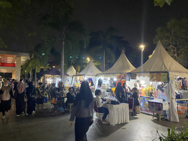 Bulan Ramadan, Masjid Istiqlal Ramai Pengunjung dan Bazar