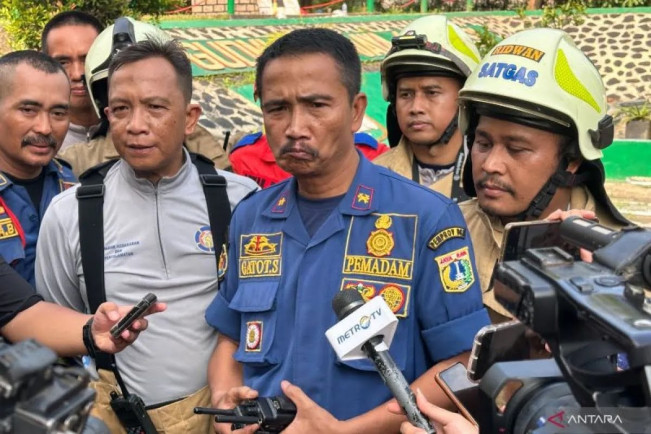 Pendinginan Kebakaran Gudang Peluru di Bekasi Selesai