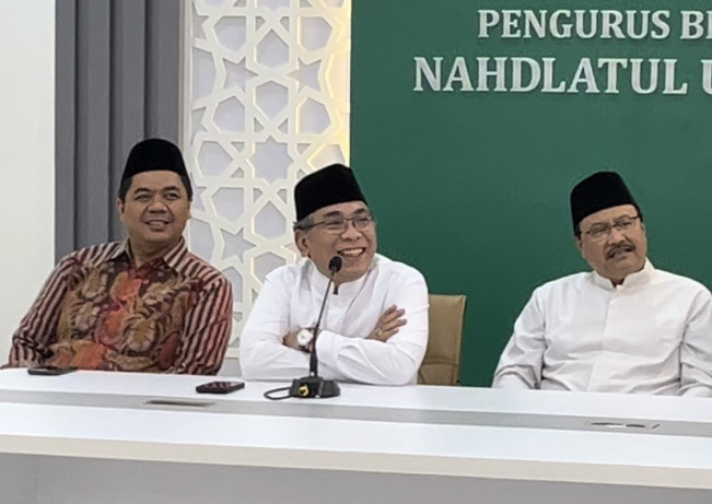 5 Nahdliyin Temui Isaac Herzog, Mimik Serius Ketua PBNU: Tanggung Jawab Pribadi