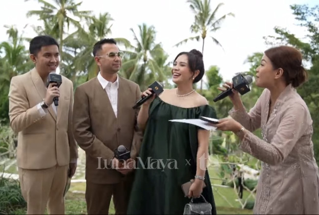 Datang ke Akad Nikah Luna Maya dan Maxime Bouttier, Ini Doa Raffi Ahmad dan Nagita Slavina