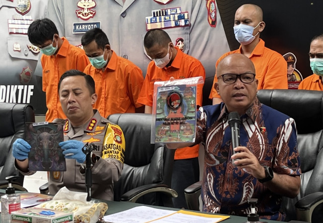 Polda Metro Ungkap Kasus Narkotika Jenis LSD dari Jerman