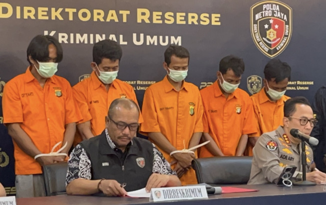 Bak Anak Tangga, Ini Tampang Tersangka Spesialis Mutilasi Bajaj di Jakarta Barat