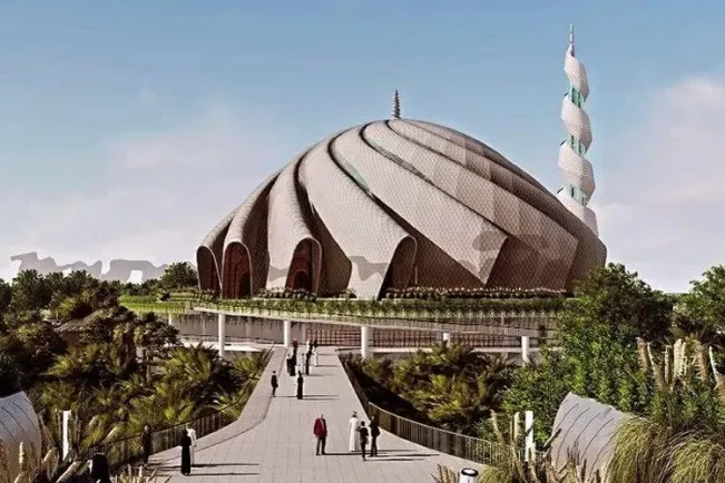 Megahnya Masjid Pertama di IKN, Bisa Tampung 61 Ribu Jemaah