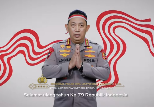 HUT Ke-79 RI, Kapolri: Nusantara Baru Indonesia Maju