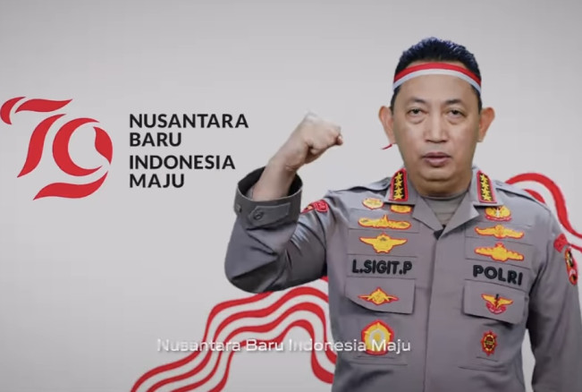 HUT Ke-79 RI, Kapolri: Nusantara Baru Indonesia Maju