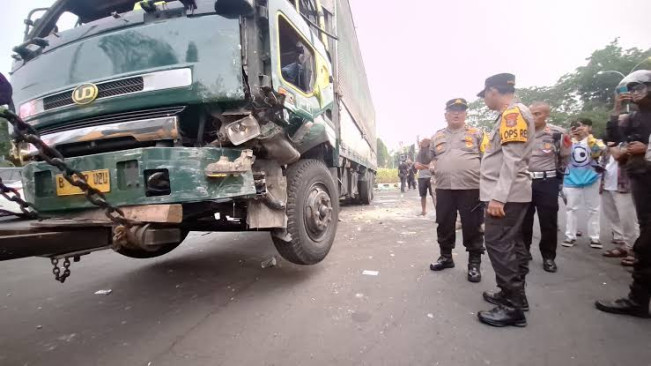 Sebanyak 7 Orang Menjadi Korban Truk Ugal-Ugalan di Tangerang