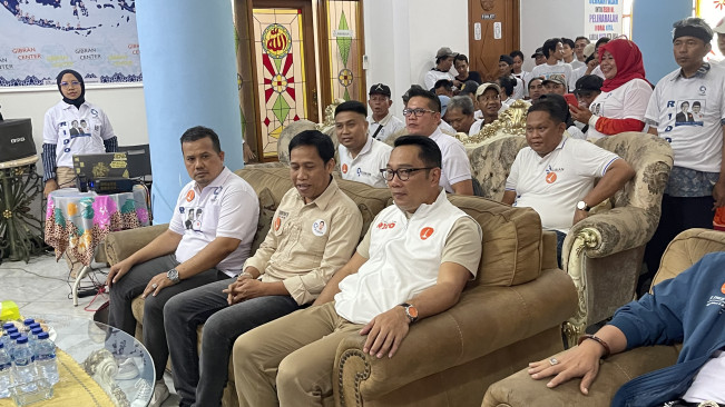 Lewat Relawan, Wakil Presiden Gibran Rakabuming Raka Dukung Ridwan Kamil-Suswono