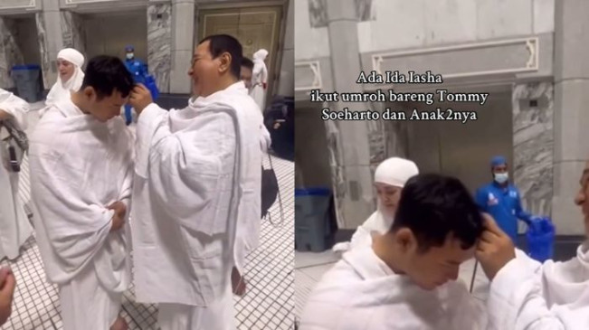 Dikabarkan Jadi Istri Tommy Soeharto, Ini Potret Ida Iasha Umroh Bareng