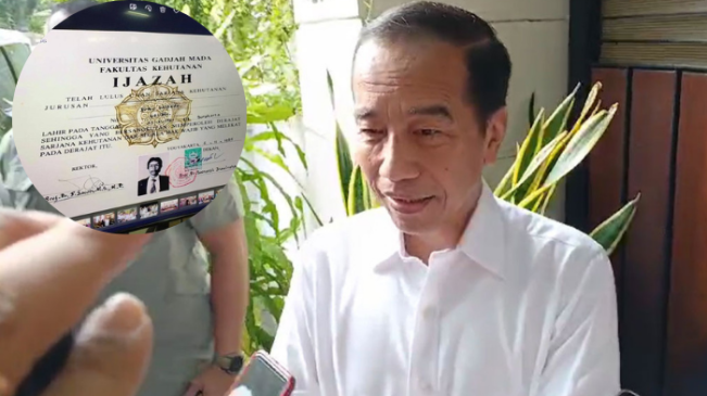 Tak Lagi Pakai Kacamata seperti di Ijazah, Begini Penjelasan Jokowi