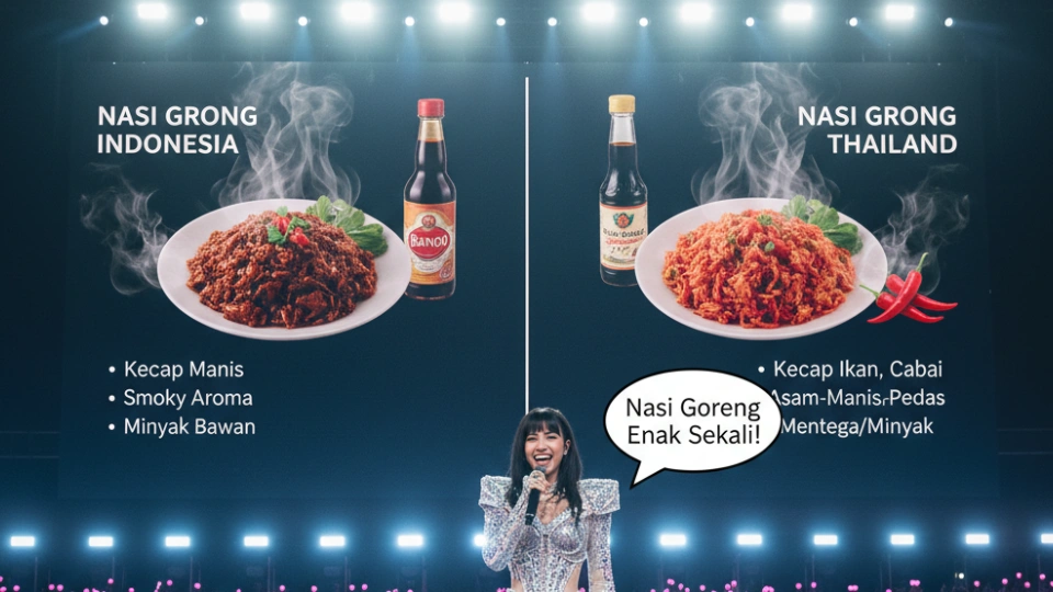 Ternyata Ini Bedanya Nasi Goreng Indonesia dan Thailand yang Bikin Lisa BLACKPINK Terkesan