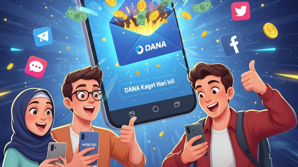 Cek Hapemu! Nomor Kamu Dapat Saldo DANA Gratis Rp113.000 Hari Ini