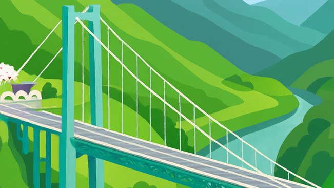 China Resmikan Jembatan Tertinggi di Dunia, Gimana Penampakannya?