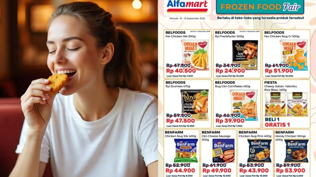 Belanja Hemat, Alfamart Kasih Harga Spesial Frozen Food hingga 15 September 2025