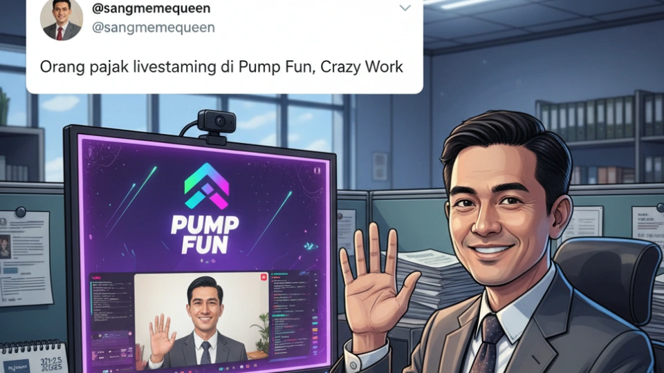 Pegawai Pajak Tertangkap Livestreaming di Pump Fun, Sebenarnya Apa Itu Pump Fun?