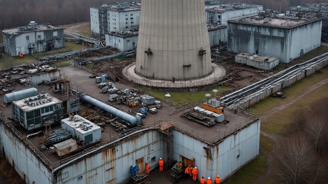 Drone Ukraina Hantam Pembangkit Nuklir Terbesar Rusia Picu Kebakaran, Tingkat Radiasi Berbahaya?