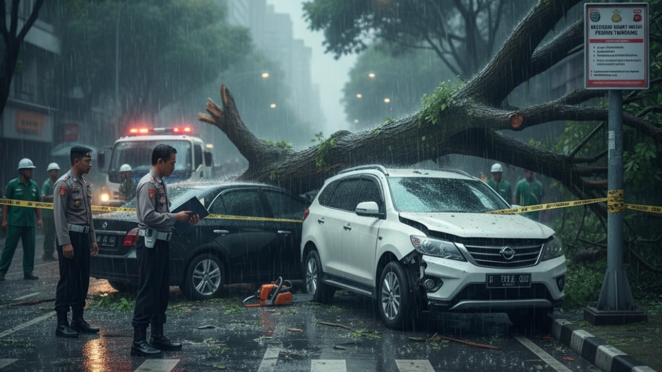 Pohon Tumbang Timpa Kendaraan: Begini Prosedur Klaim Santunan ke Pemprov DKI