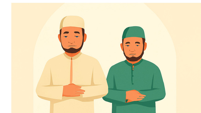 Saat Salat Sendirian Ada yang Jadi Makmum di Belakang, Bagaimana Niatnya?