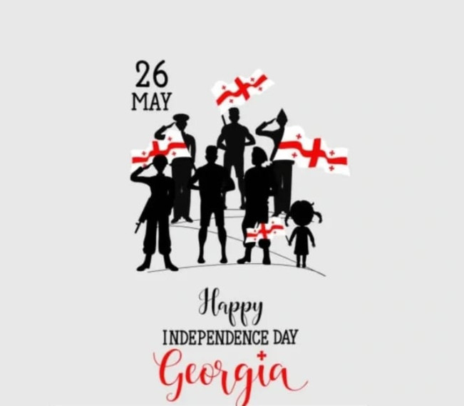 Ilustrasi Hari Kemerdekaan Georgia. [PNG tree]