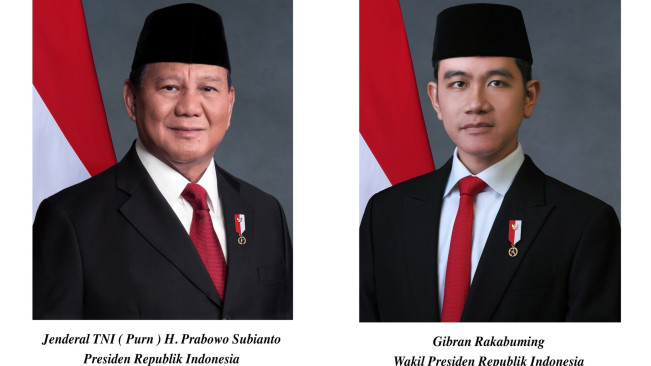Gratis! Begini Cara Download Foto Presiden Prabowo Subianto dan Wakil Presiden Gibran Rakabuming Raka