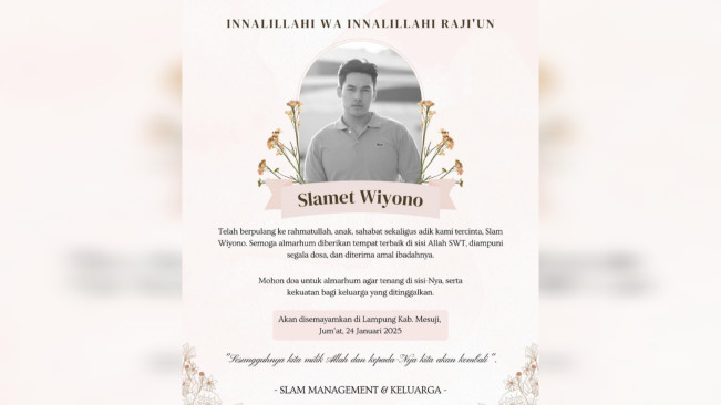 Biodata Slam Wiyono Makeup Artis yang Meninggal Dunia Hari Ini, Dimakamkan di Lampung