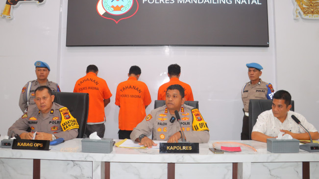 Kanit Intelkam dan Dua Putranya Jadi Tersangka Kasus Penganiayaan Pengepul Berondolan Kelapa Sawit