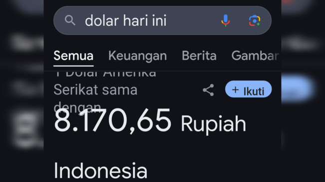 Heboh Dolar Jatuh Tajam jadi Rp 8 Ribu, Pengamat Ekonomi: Google Eror karena Hari Libur