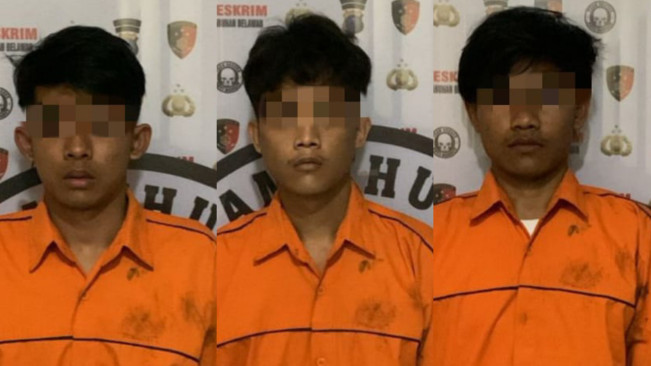 3 Begal Bersenjata Clurit di Medan Diringkus Polisi, Pelaku Ancam Bacok dan Rampas Motor Korban