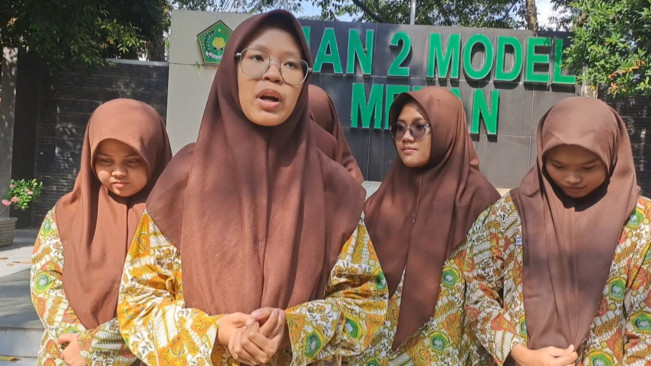 Kata 'Sabar' dari Pengurus Man 2 Model Medan, yang Berujung Demo Ratusan Siswa