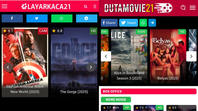 Lebih Berbahaya Mana, Nonton LK21 Atau Dutamovie21?
