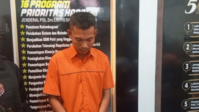Begini Tampang Anak Durhaka yang Bakar Ayah Kandung