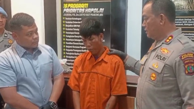 Tak Ada Rasa Penyesalan, Ini Tampang Pelaku Pemerkosaan dan Pembunuhan Anak Tetangga