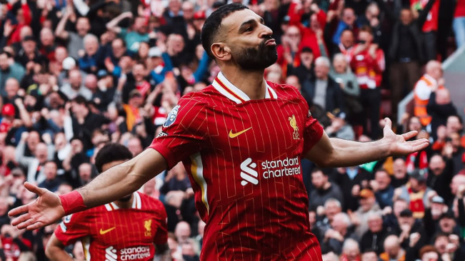 Mo Salah Masuk Tiga Besar Daftar Pencetak Gol Terbanyak Sepanjang Masa Liverpool