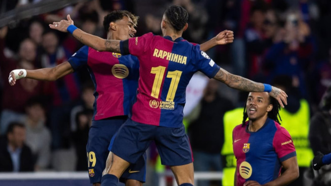 Kalahkan Benfica 3-1, Barcelona Lolos ke Perempatfinal Liga Champions 2024/2025