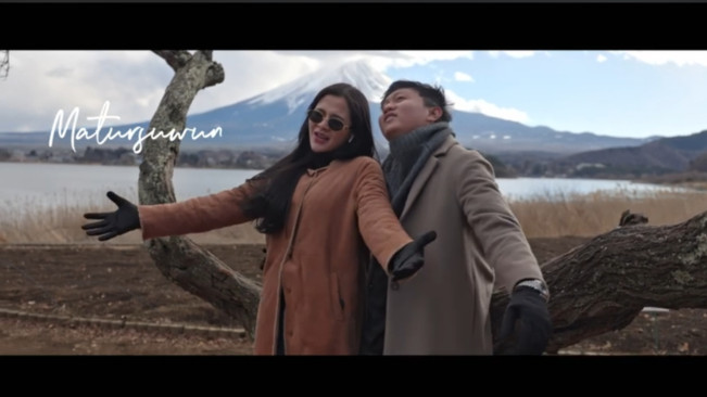 Tembus Setengah Juta View Lebih Usai Dirilis, Ini Lirik Lagu Sinarengan Denny Caknan Feat Bella Bonita