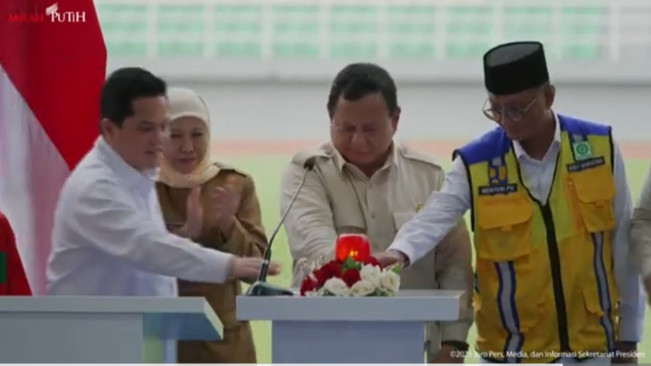 Presiden Prabowo Resmikan 17 Stadion Berstandar FIFA, Janjikan Pembangunan Tambahan