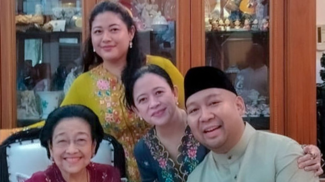 Puan Unggah Momen Anak Prabowo dan Ketua MPR RI Bersilaturahmi ke Rumah Megawati